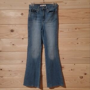 Signature by Levi Strauss Light Blue High Rise Flare Jeans Size 0 25x30